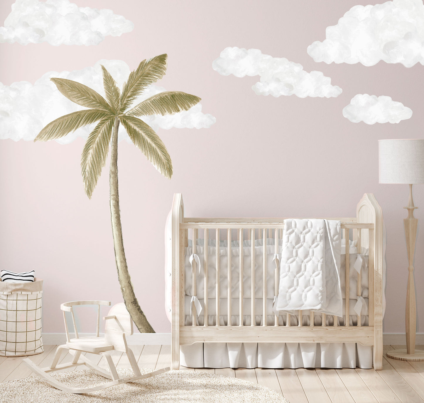 Large Palm Tree Wall Decals