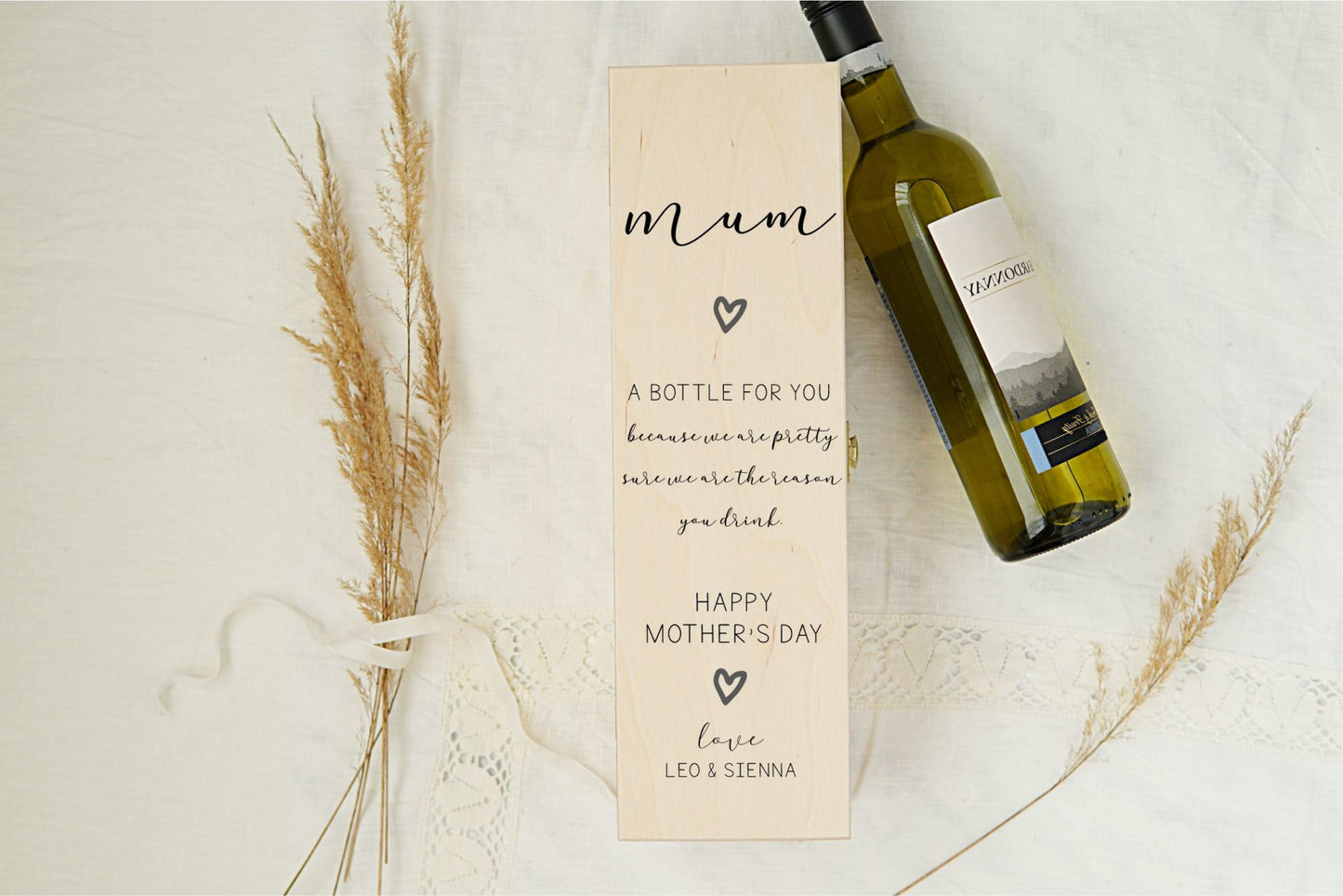 Wine Box Set - Mum Heart