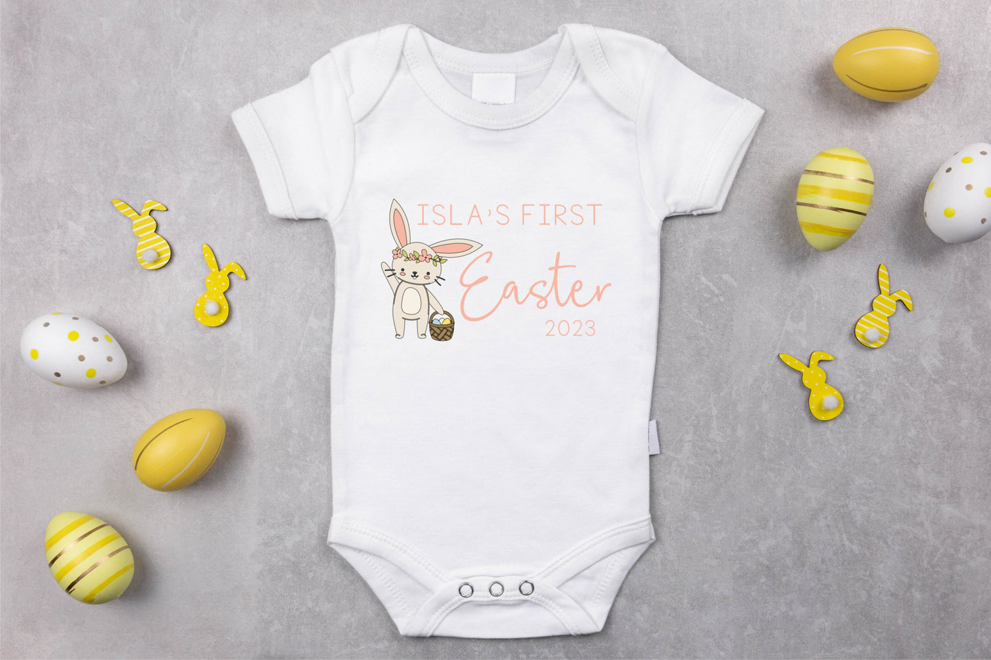 Easter Onesie - Pink Bunny