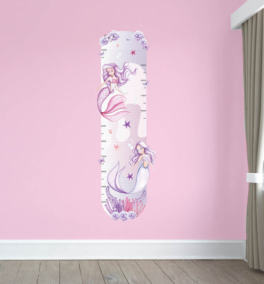 Mermaid Height Chart