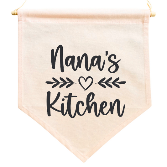 Nana's Kitchen PINK Flag