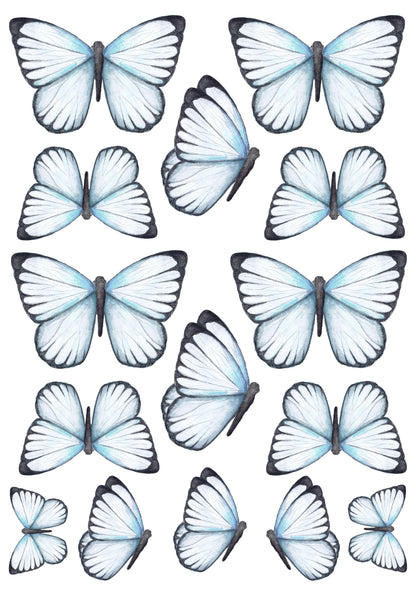 Pastel Butterflies