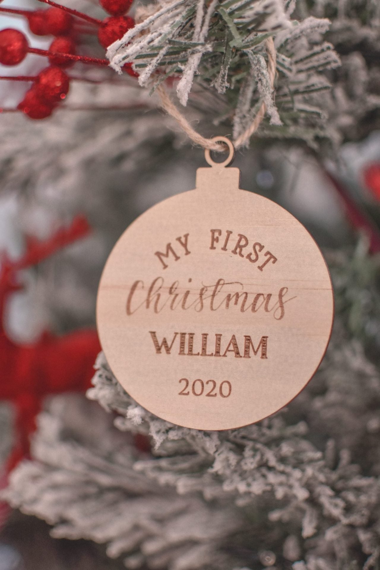 My First Christmas Ornament 2024