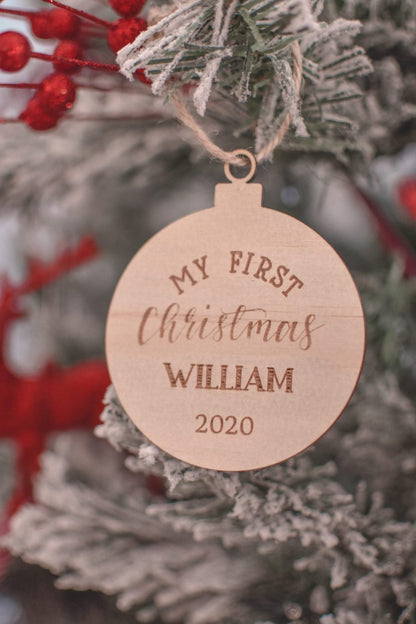 My First Christmas Ornament 2024