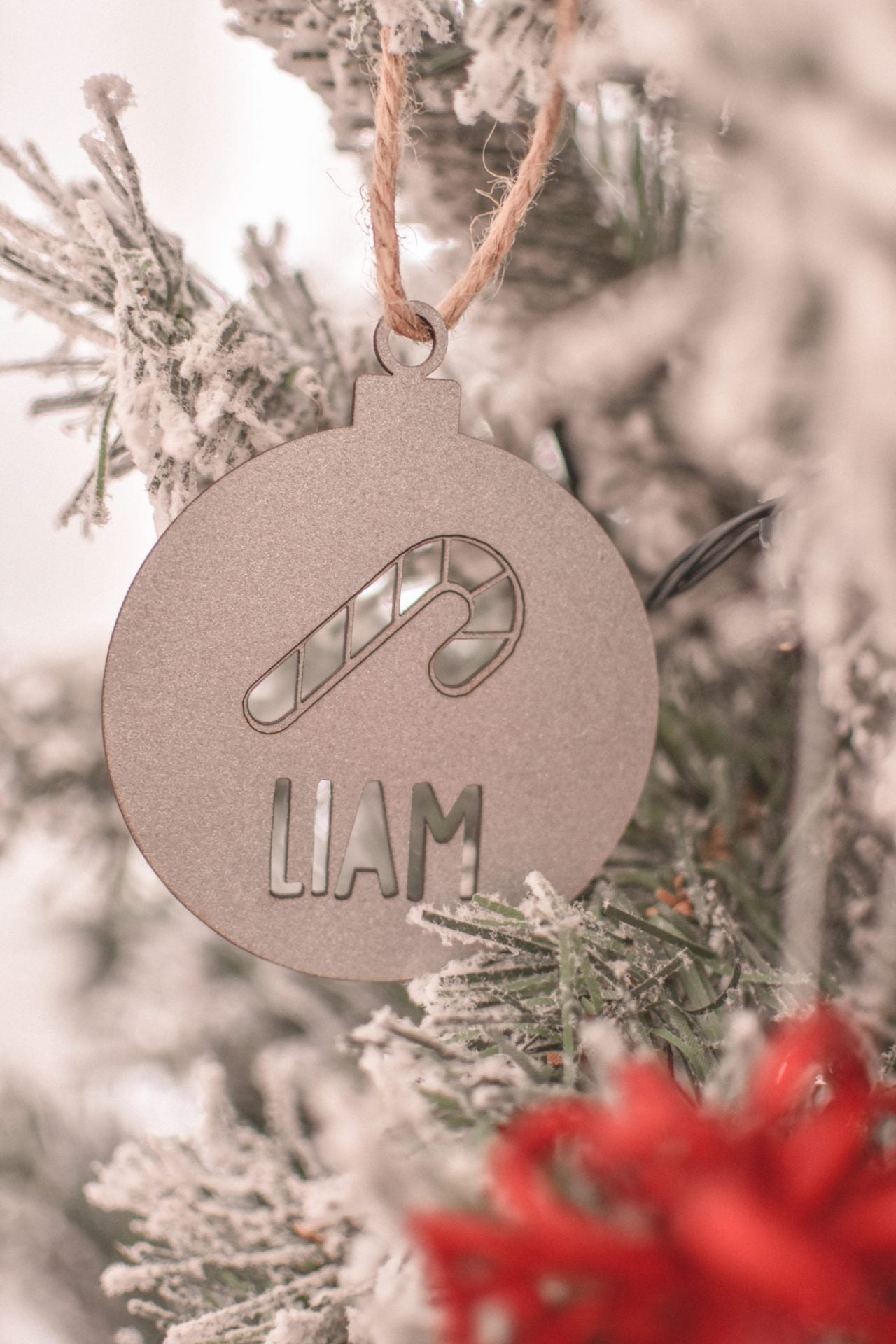 Classic Wooden Christmas Ornament