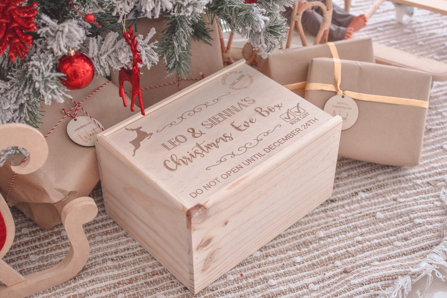 Christmas Box - Santa Sleigh  - PRE ORDER SHIPS NOV 2024