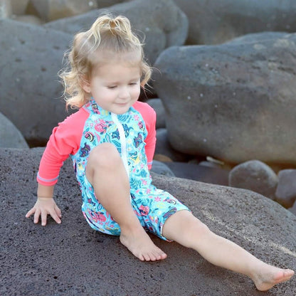 All-in-one Snap Sunsuit | Bush Wonderland