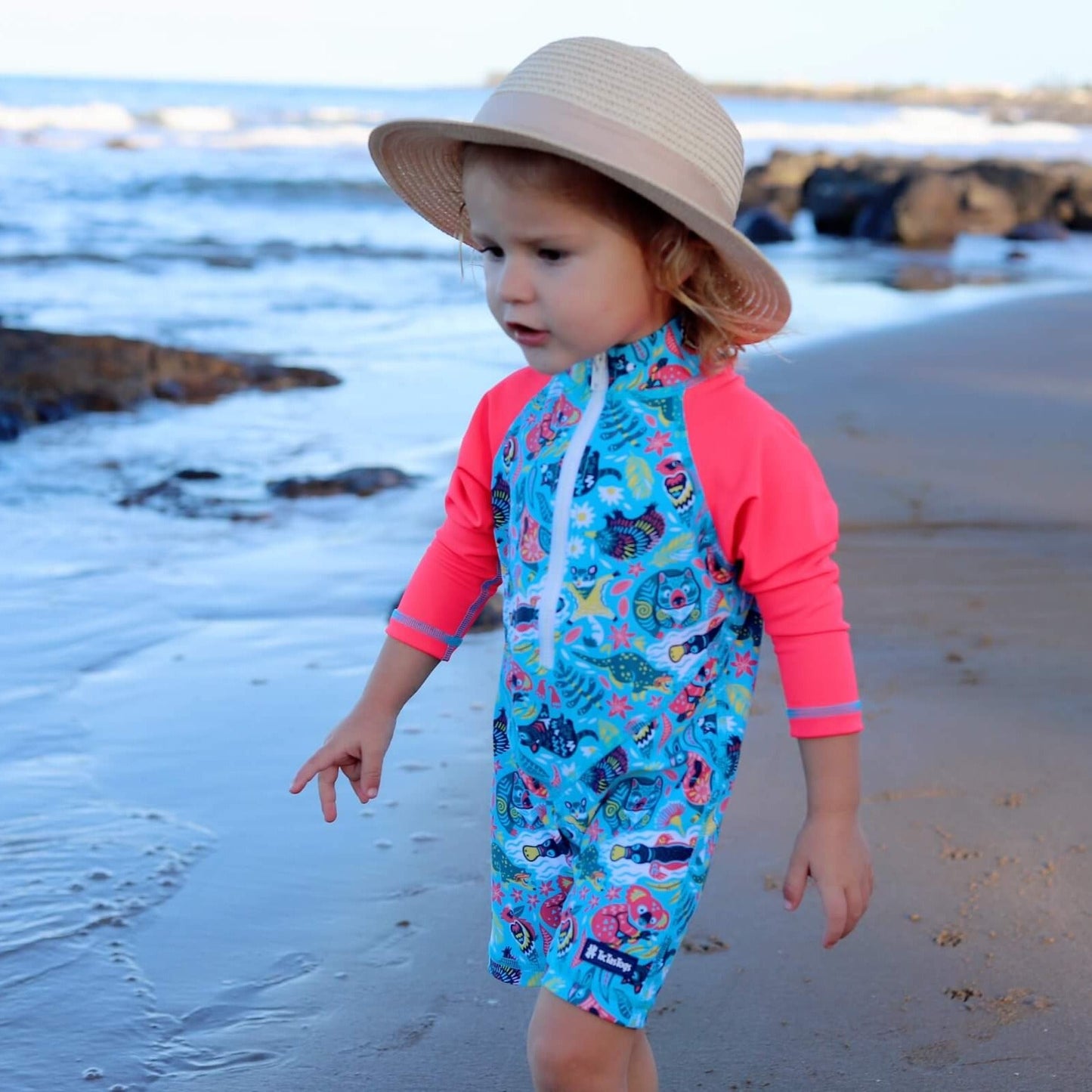 All-in-one Snap Sunsuit | Bush Wonderland