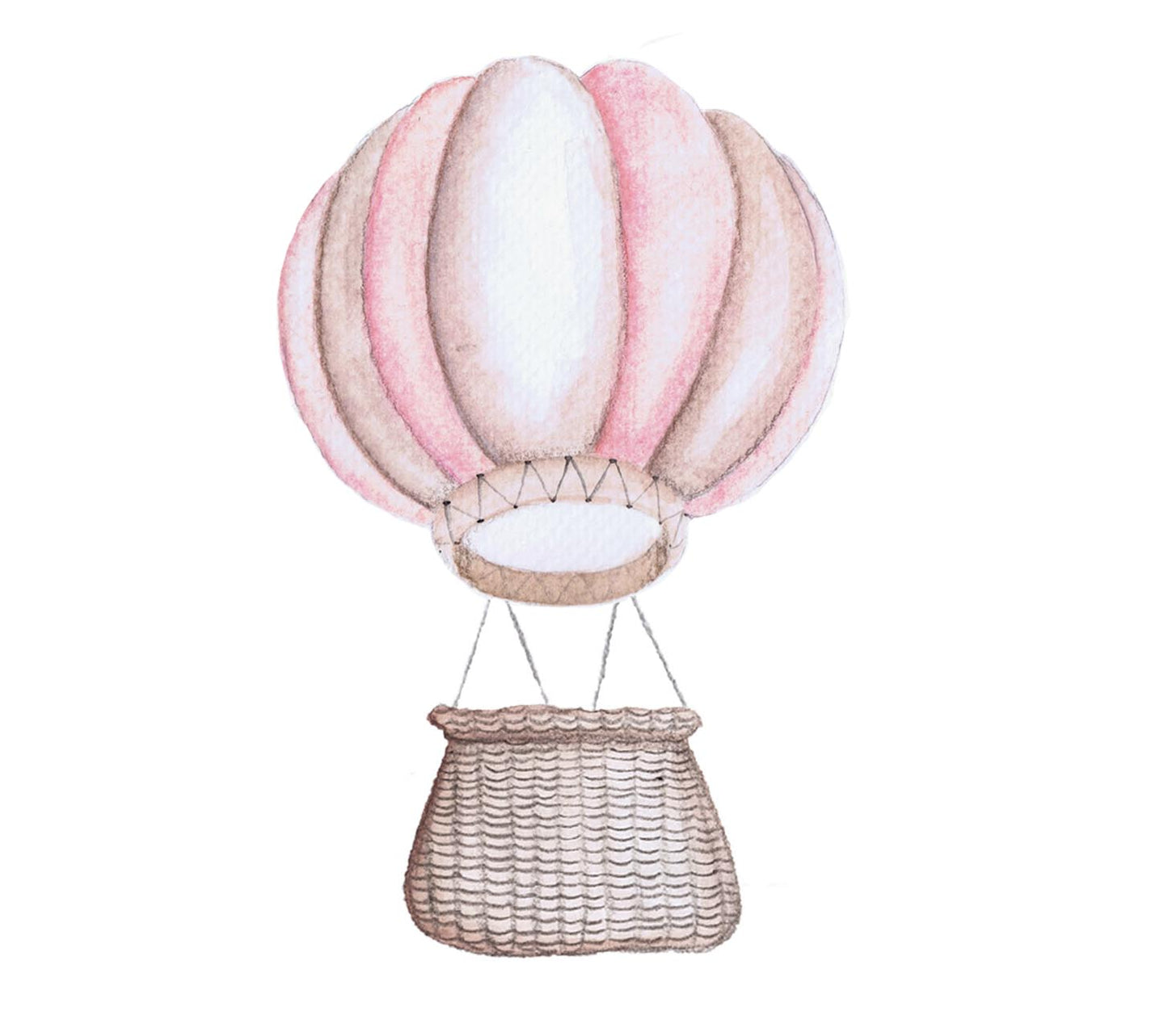 Pastel Hot Air Balloons