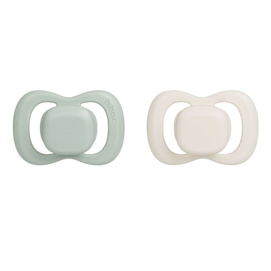 pacifier twin pack - sage + vanilla