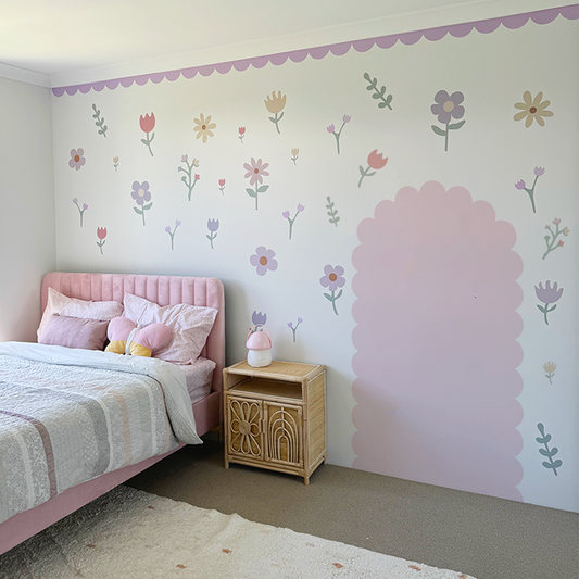 Scallop Arch Wall Decals