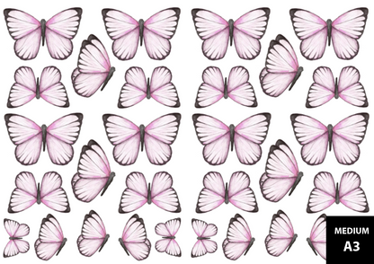 Pastel Butterflies