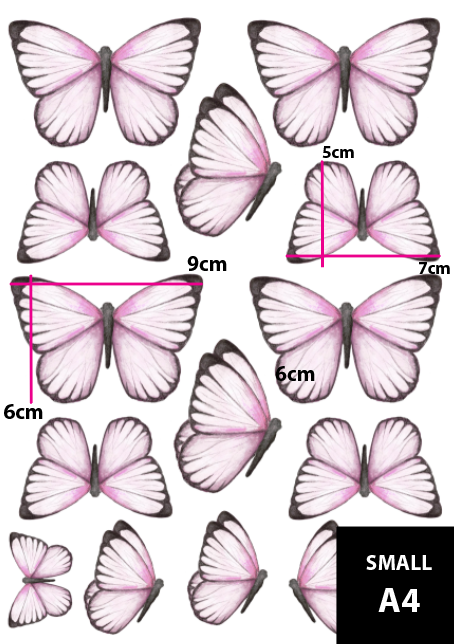 Pastel Butterflies