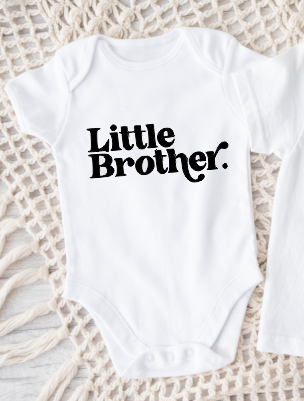 little brother Onesie - Size 12-18 Months