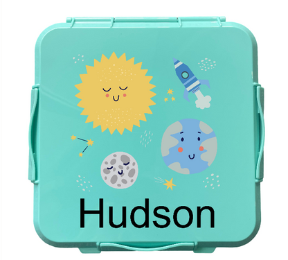 Personalised Mint Lunch Box - Multiple Designs