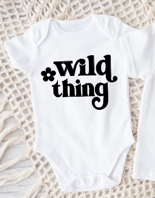 Wild thing Onesie - Size 12-18 Months