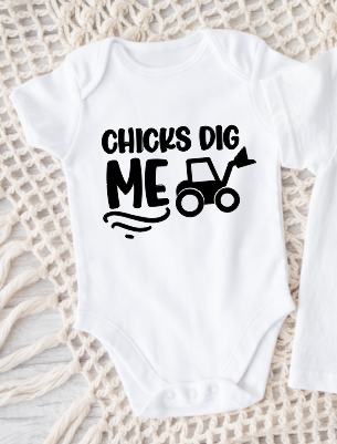 chicks dig me Onesie/T-Shirt