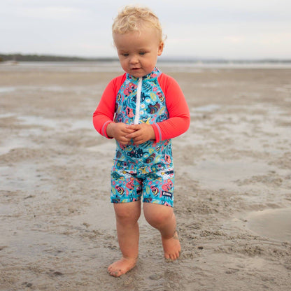 All-in-one Snap Sunsuit | Bush Wonderland