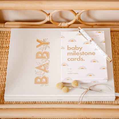 Fox & Fallow Baby Milestone Cards Boho