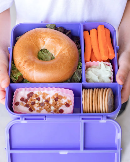 Personalised Purple Lunch Box - Multiple Designs