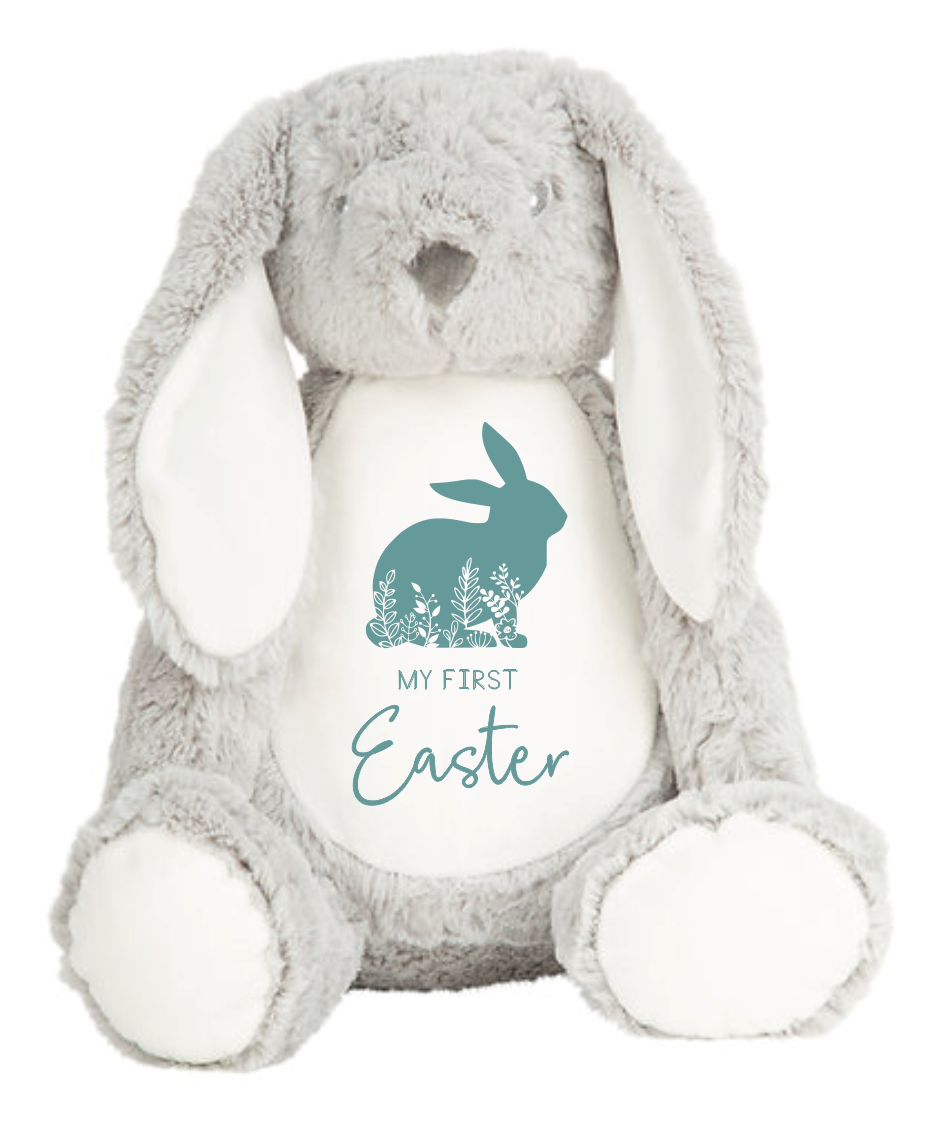 Bunny Plush - First Easter Bunny Floral