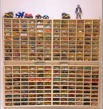 Matchbox & Hotwheel Display & Storage Unit- SolidPine