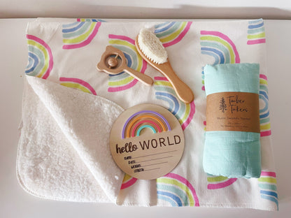 Large Baby Gift Box - Rainbow