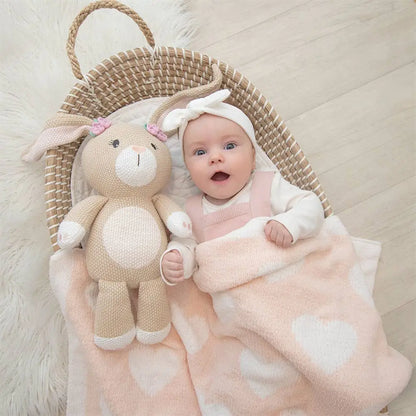 Amelia the Bunny Knitted Toy - Timber Tinkers