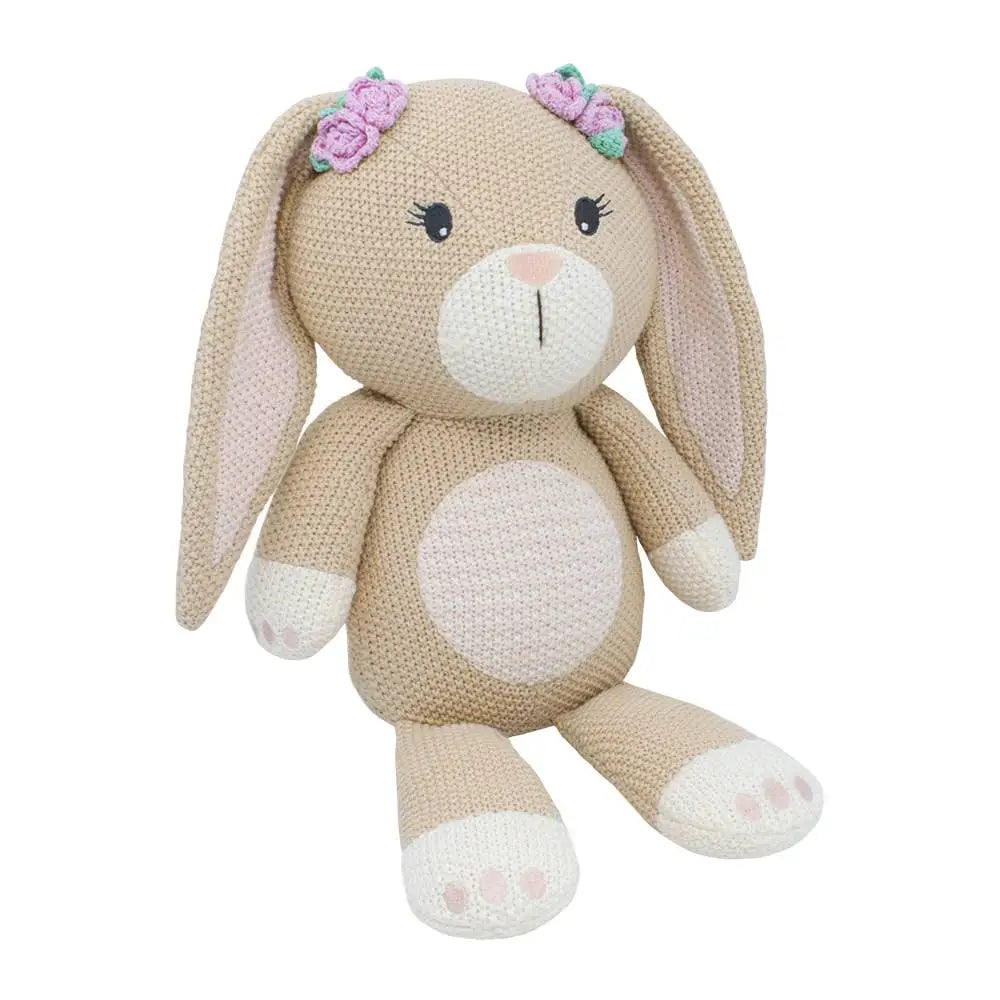 Amelia the Bunny Knitted Toy - Timber Tinkers