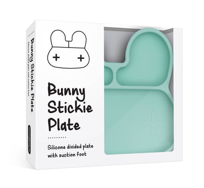 Bunny Stickie® Plate - Mint