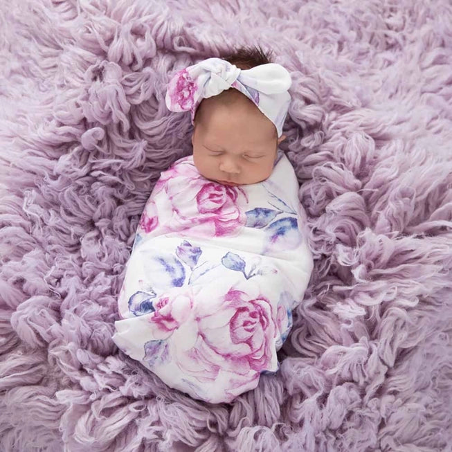 Lilac Skies Snuggle Hunny Newborn Set