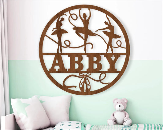 Ballet Name Sign