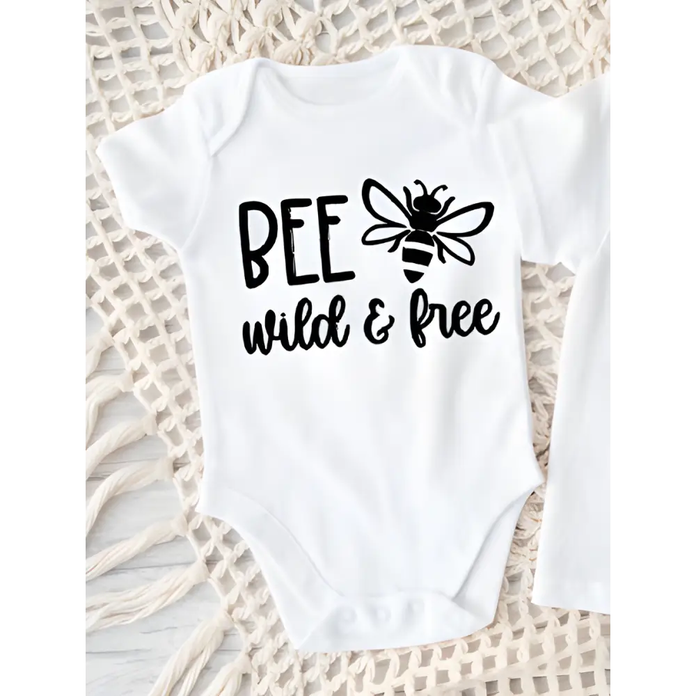 Bee wild and free Onesie/T-Shirt - Timber Tinkers