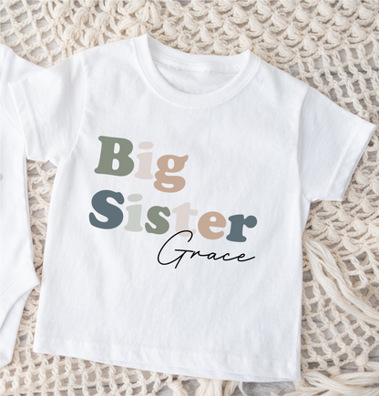 Big Sister T-Shirt - Natural