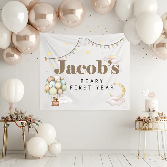 Birthday Banner - Beary