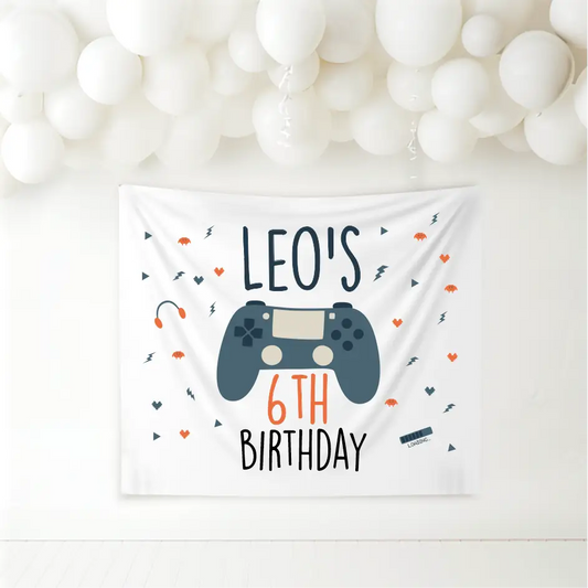 Birthday Banner - Gamer