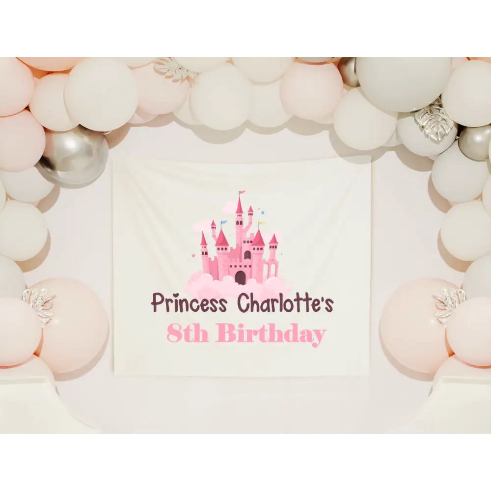 Birthday Banner - Princess