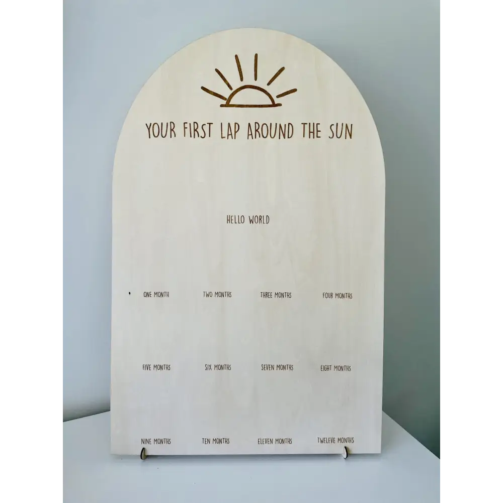 Birthday Board - Sun