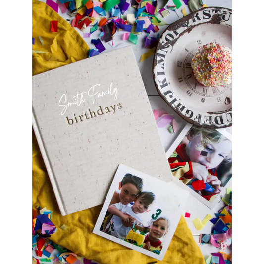 Birthdays. Birthday Memories Book - Timber Tinkers