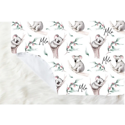 Blanket - Personalised Koala