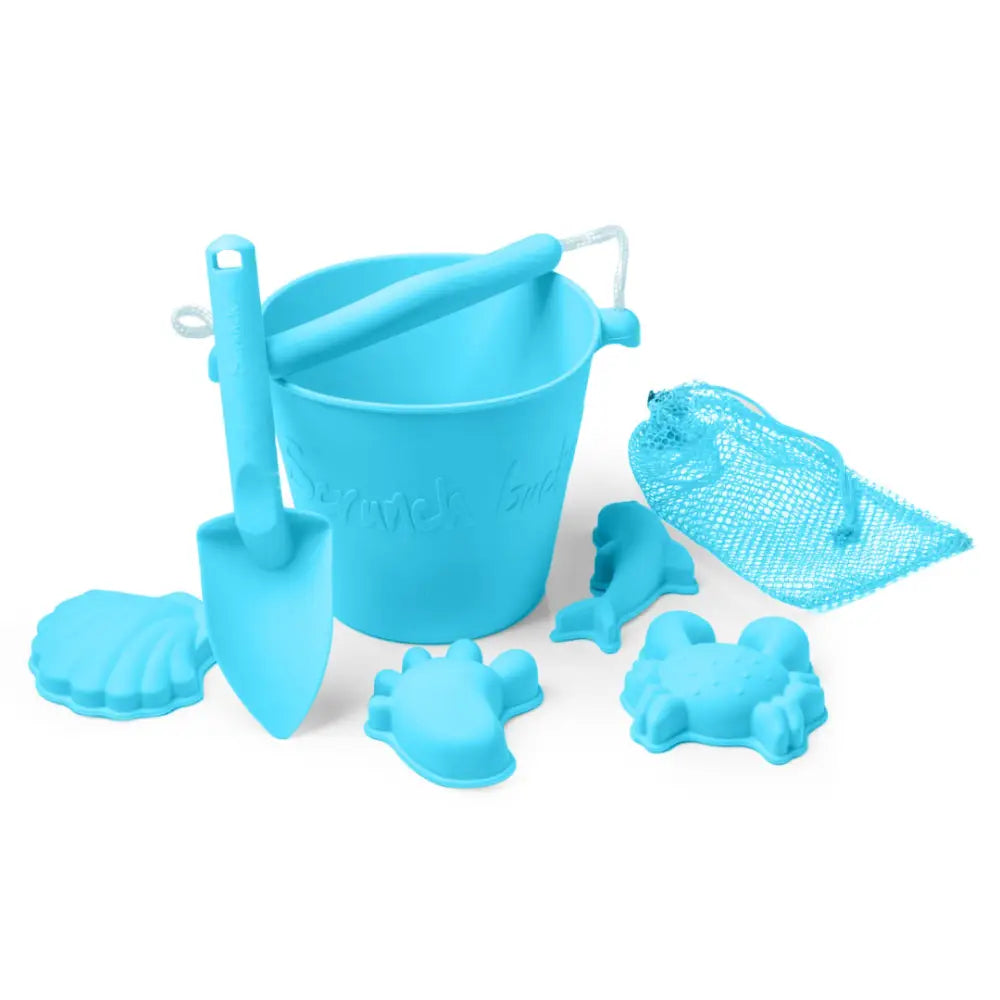 Blue Fish Bucket + Spade + Mould