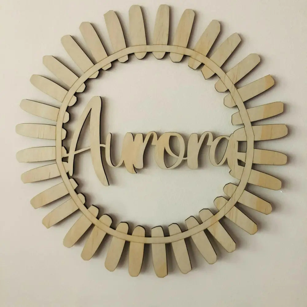 Boho Sun Personalized Sign - Timber Tinkers