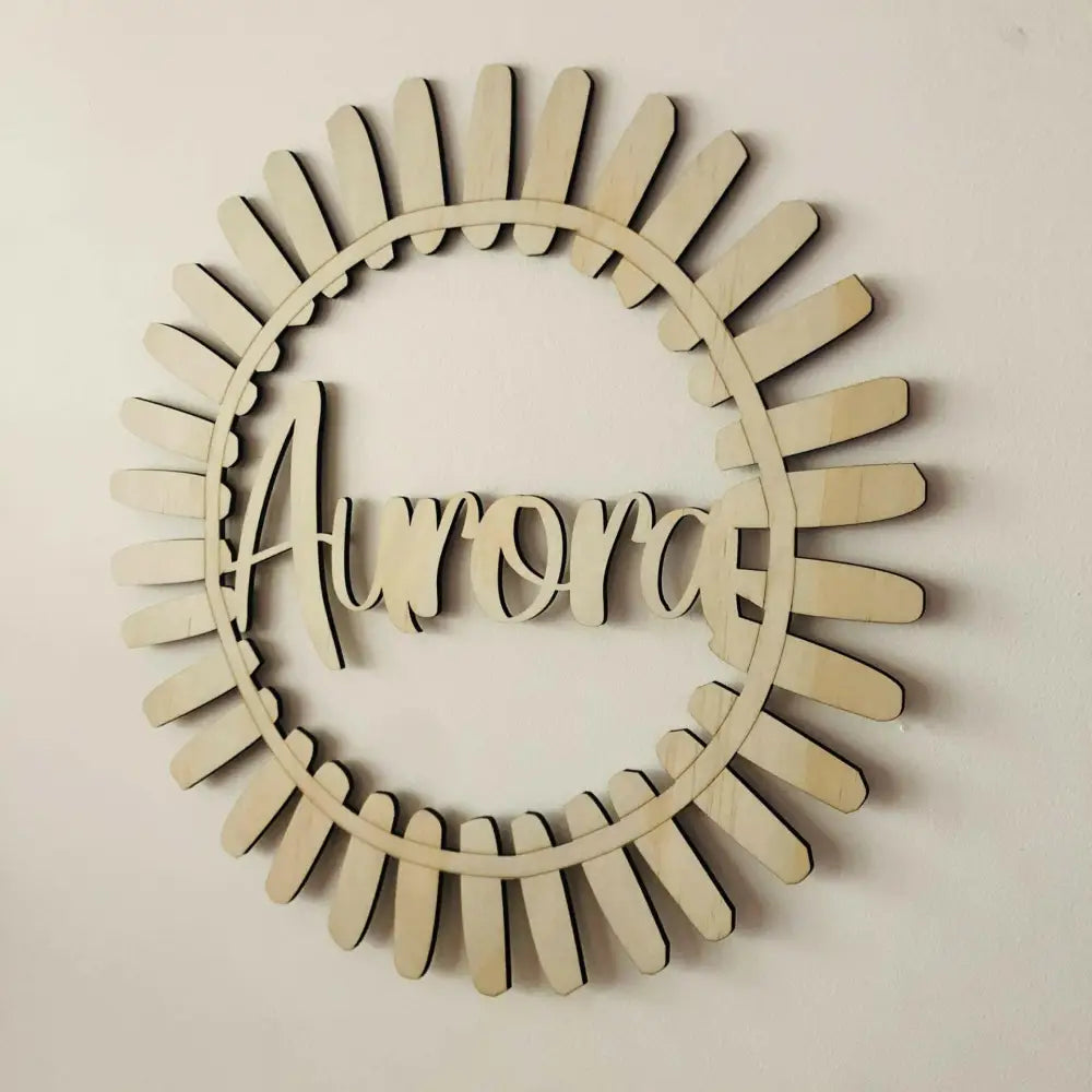 Boho Sun Personalized Sign - Timber Tinkers