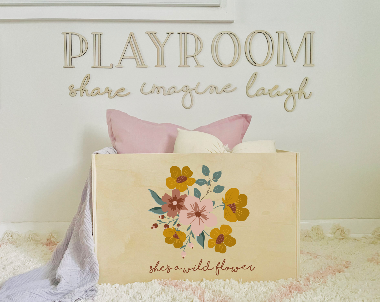 Toy Box - Boho Floral