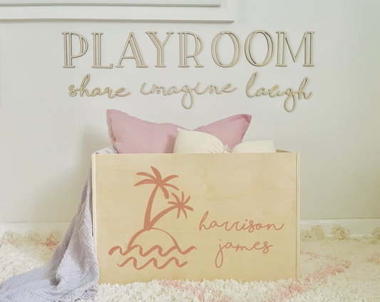 Toy Box - Boho Palm