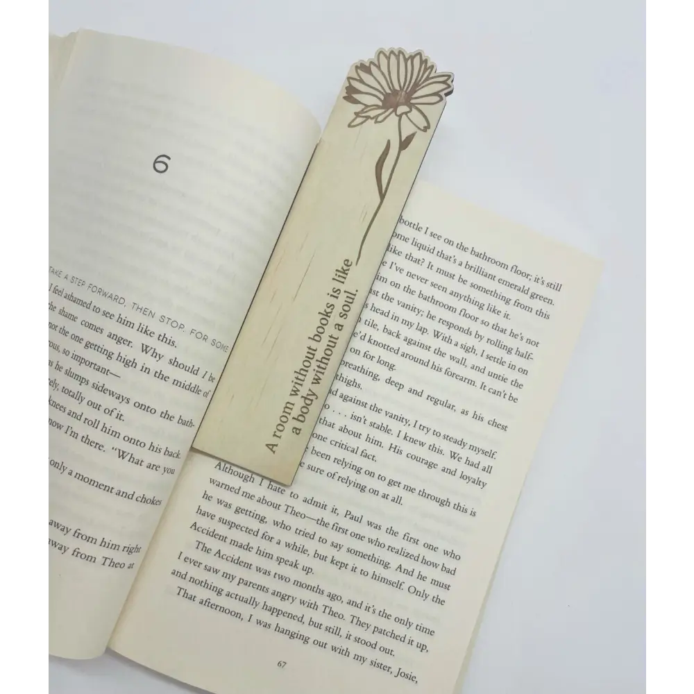 Book Marker - Sunflower - Timber Tinkers