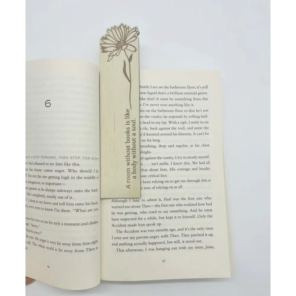 Book Marker - Sunflower - Timber Tinkers