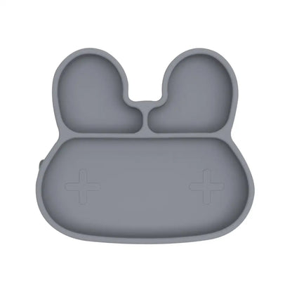 Bunny Stickie® Plate - Grey