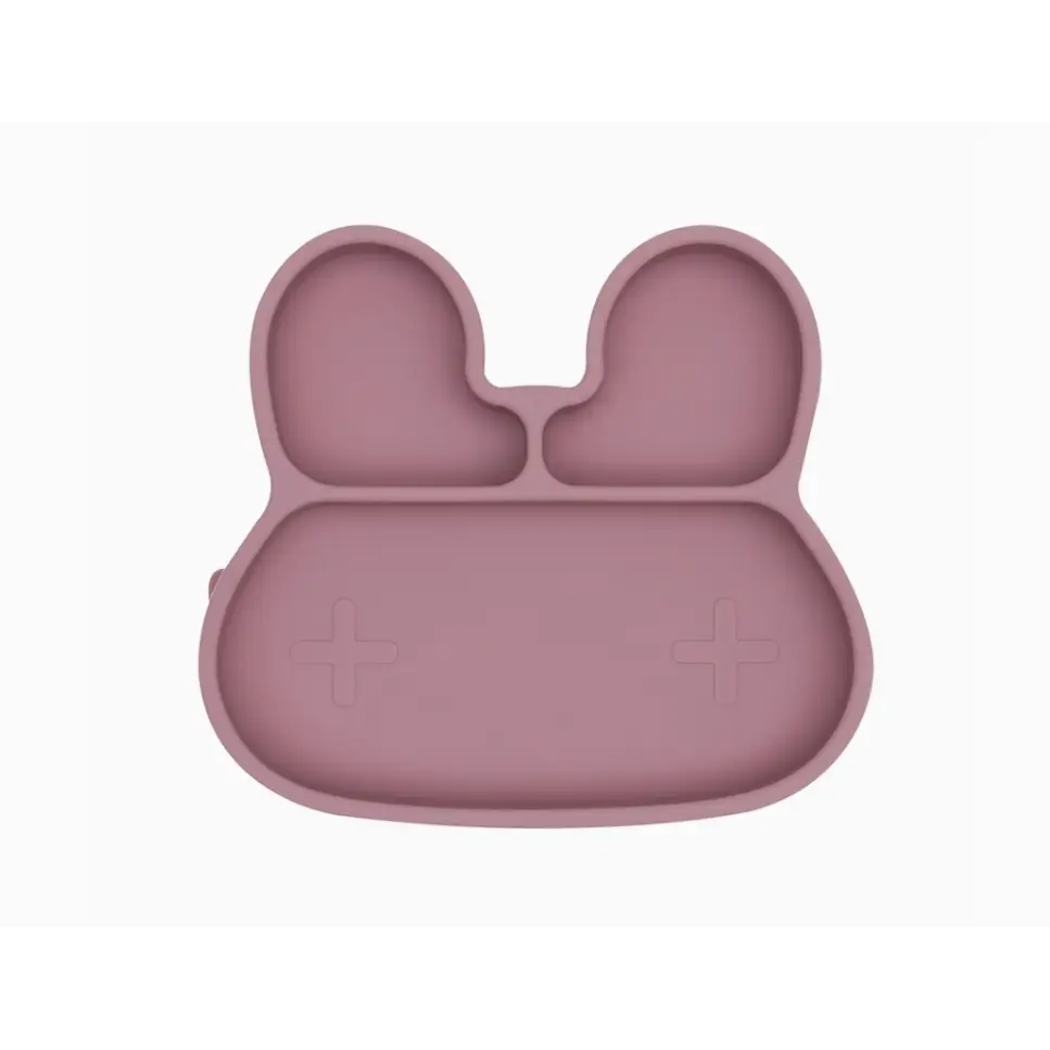 Bunny Stickie® Plate - Pink