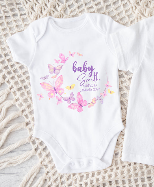 Butterfly Baby onesie